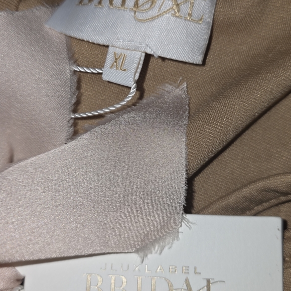 JLUXLABEL Black Strapless Lace Peplum Dress - Picture 2 of 11